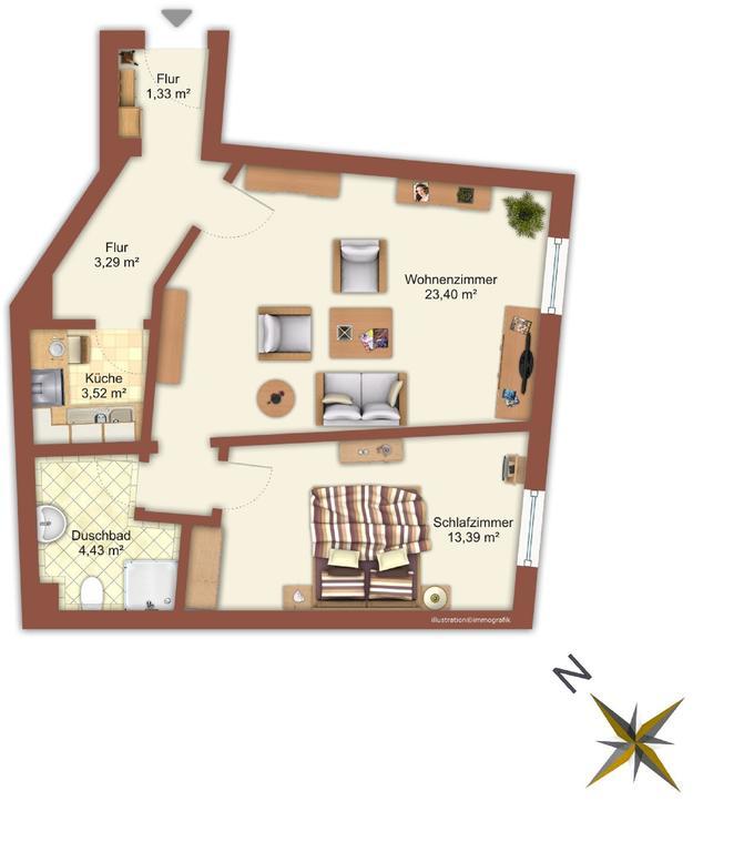Ferienwohnung Kruppa เพลิน ภายนอก รูปภาพ