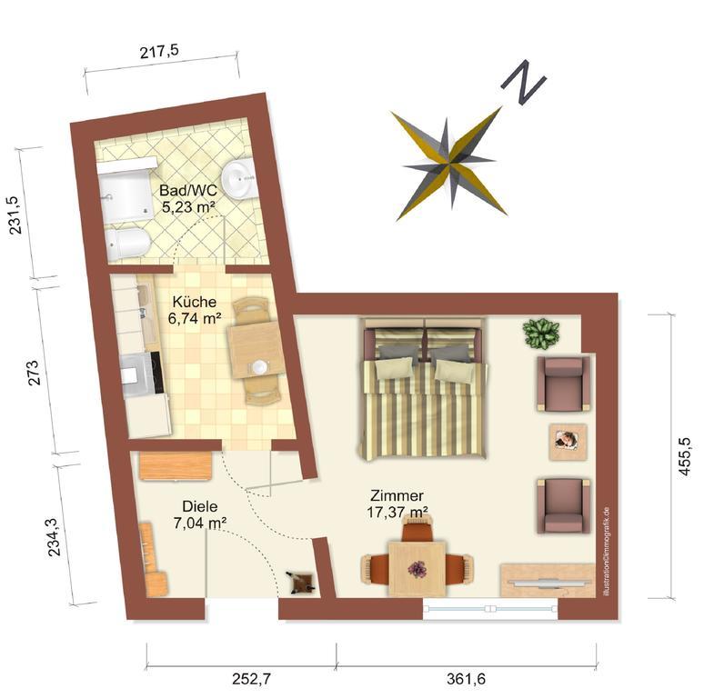 Ferienwohnung Kruppa เพลิน ภายนอก รูปภาพ